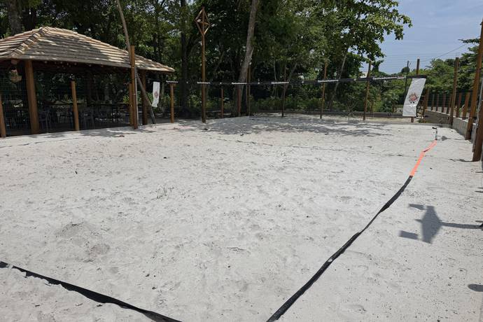 Quadra de Beach Tennis